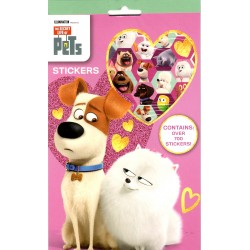 THE SECRET LIFE OF PETS 700 STICKERS