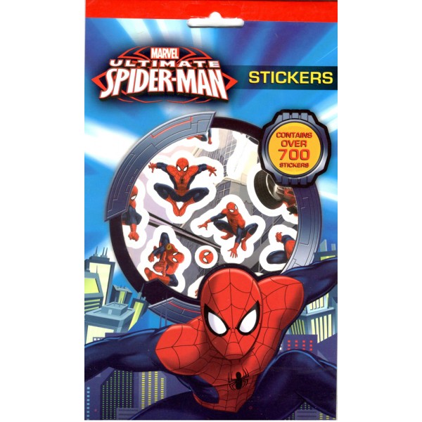 SPIDERMAN 700 STICKERS