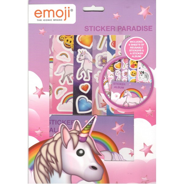 EMOJI (ΜΟΝΟΚΕΡΟΣ) STICKER PARADISE