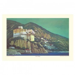 Λιθογραφία  Ι.Μ. Διονυσίου 30x40εκ.