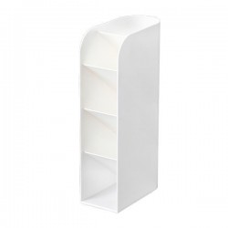 Organizer με 5 θήκες λευκό Y20,4x5,2x10,5εκ.
