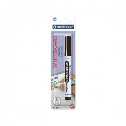 Centropen μαρκαδόρος λευκού πίνακα μαύρος 2,5mm σε blister