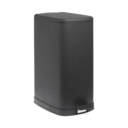Κάδος απορριμάτων με πεντάλ secret 30lt ανθρακί soft close Υ54,9x27,5x42,5εκ.