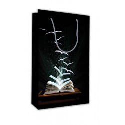 Next χάρτινη τσάντα Μαύρο βιβλίο Υ28x18x6