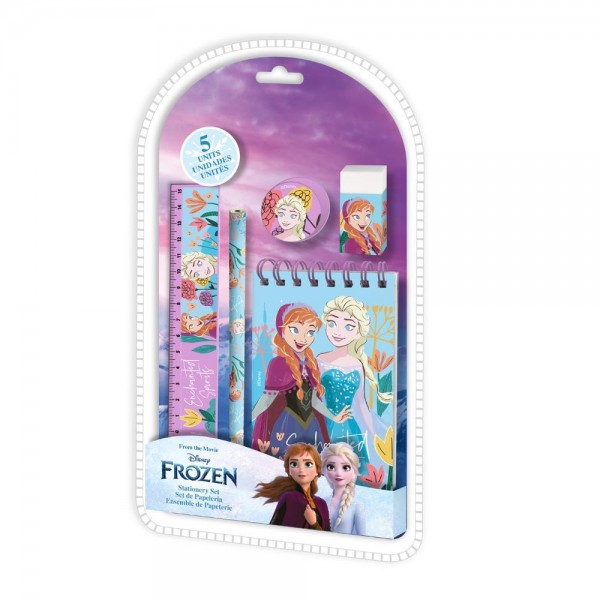 Σχολικό σετ 5 τεμαχίων Frozen 26x15εκ.