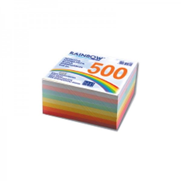 Next φύλλα κύβου κολλητά πολύχρωμα 500φυλ. 9x9εκ.