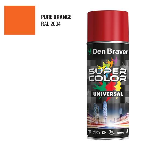 Den Braven SC UNIVERSAL ακρυλικό σπρέι πορτοκαλί 400ml Den Braven SC UNIVERSAL ακρυλικό σπρέι πορτοκαλί 400ml