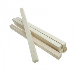 Ράβδος balsa τετράγωνη 10χιλ. x1μ. x 10χιλ.