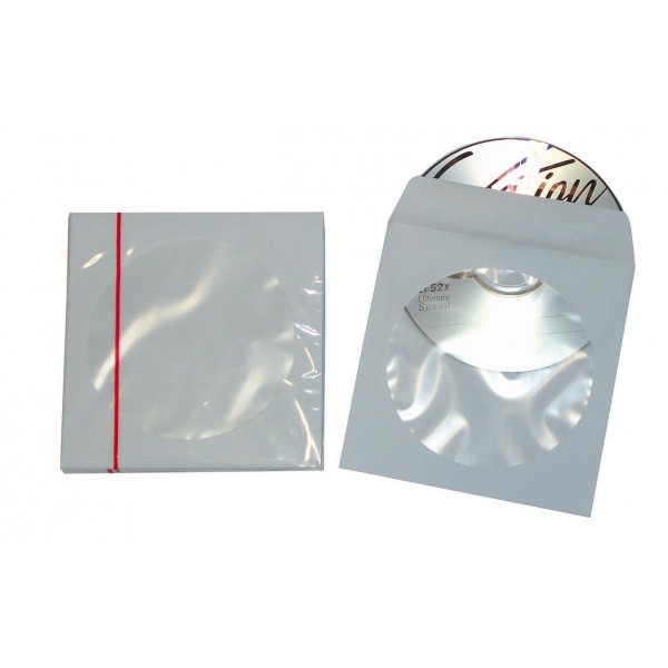 Φάκελος χάρτινος cd 70γρ. 12,5x12,5εκ. 100τμχ