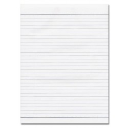 Next μπλοκ ριγέ χωρίς εξώφυλλο 21x29εκ. 50φυλ.