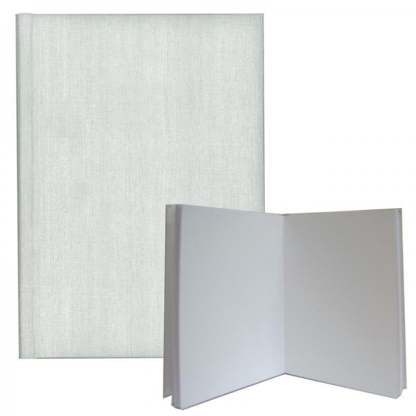 Νext βιβλίο εντυπώσεων Fabric λευκό, Α4 portrait, 80 λευκά φύλλα 120γρ. Νext βιβλίο εντυπώσεων Fabric λευκό, Α4 portrait, 80 λευκά φύλλα 120γρ.