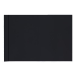 Νext βιβλίο εντυπώσεων-sketch book Silk μαύρο Α4 landscape 80 σαμουά φύλλα 120γρ.