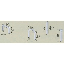 Σύρραπτρα 10χιλ. για το συρραπτικό πιστόλι (20212)