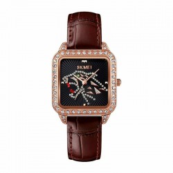 Αναλογικό ρολόι χειρός - Skmei - 1768 - 017684 - Brown