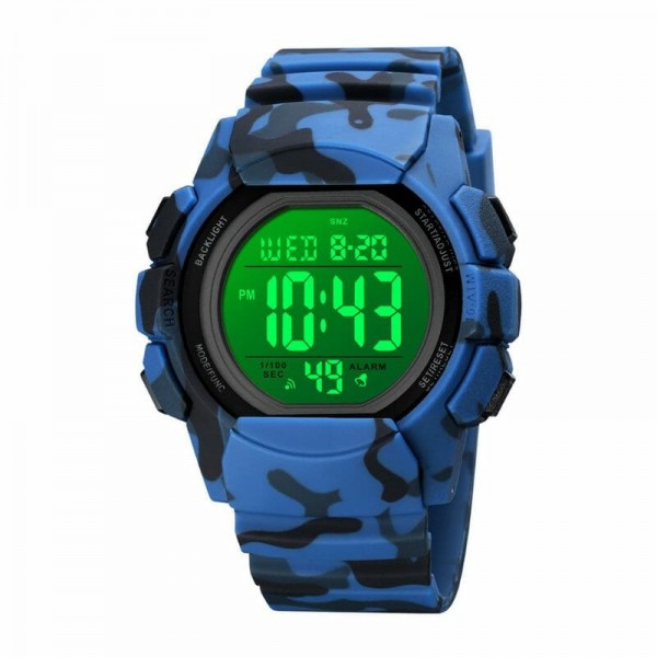 Ψηφιακό ρολόι χειρός - Skmei - 1771 - 017714 - Army Blue