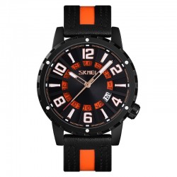 Αναλογικό ρολόι χειρός - Skmei - 9202 - Orange