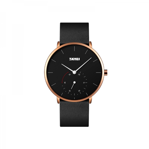 Αναλογικό ρολόι χειρός - Skmei - 9213 - Black/Gold