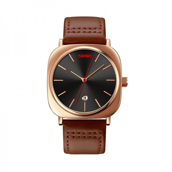 Αναλογικό ρολόι χειρός - Skmei - 9266 - Brown/Gold Αναλογικό ρολόι χειρός - Skmei - 9266 - Brown/Gold