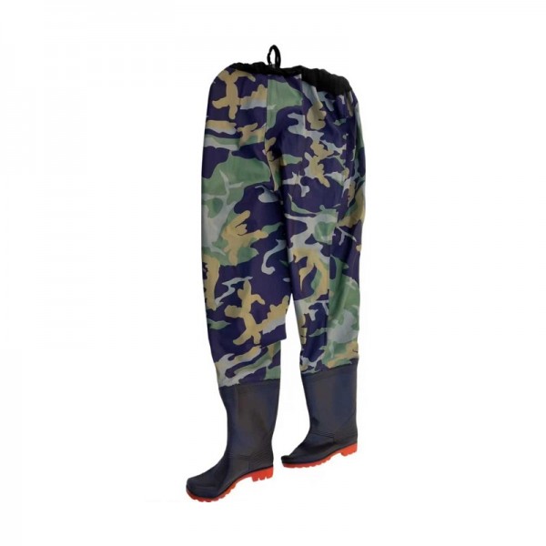 Αδιάβροχο παντελόνι με γαλότσα - Camo - No.40 - 931768