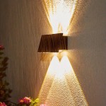 Ηλιακό φωτιστικό τοίχου LED - Warm White - 4lamps - 941372 Ηλιακό φωτιστικό τοίχου LED - Warm White - 4lamps - 941372
