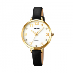 Αναλογικό ρολόι χειρός - Skmei - 2028 - Black/Gold