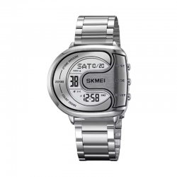 Ψηφιακό ρολόι χειρός - Skmei - 2298 - Silver/White
