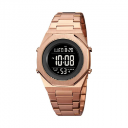 Ψηφιακό ρολόι χειρός - Skmei - 2066 - Rose Gold/Black