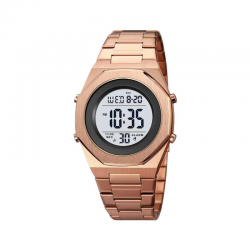 Ψηφιακό ρολόι χειρός - Skmei - 2066 - Rose Gold/White