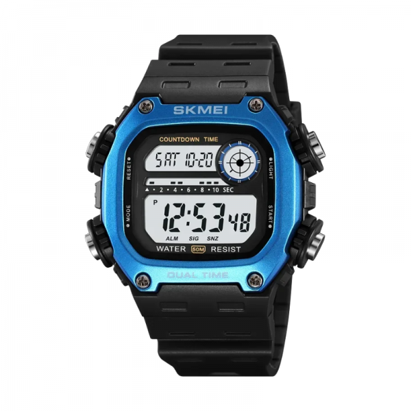 Ψηφιακό ρολόι χειρός - Skmei - 2126 - Black/Blue