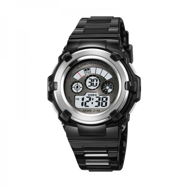 Ψηφιακό ρολόι χειρός - Skmei - 2156 - Black/Silver