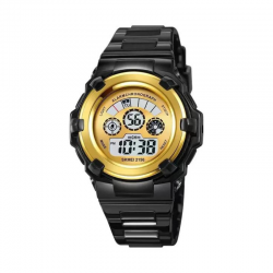 Ψηφιακό ρολόι χειρός - Skmei - 2156 - Black/Gold