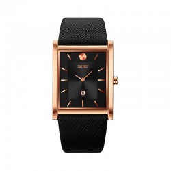 Αναλογικό ρολόι χειρός - Skmei - 9256 - Black/Rose Gold