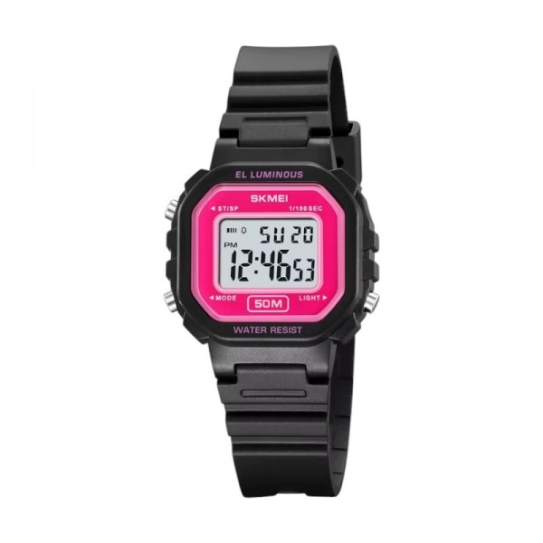 Ψηφιακό ρολόι χειρός - Skmei - 2326 - Black/Pink Ψηφιακό ρολόι χειρός - Skmei - 2326 - Black/Pink