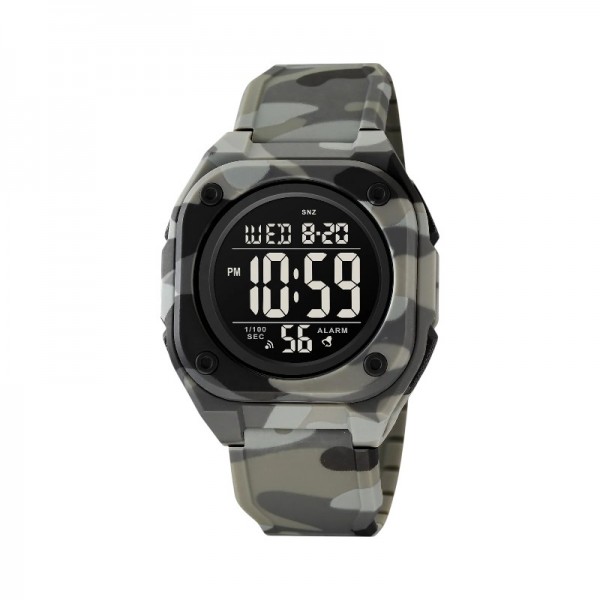Ψηφιακό ρολόι χειρός - Skmei - 2160 - Army Grey