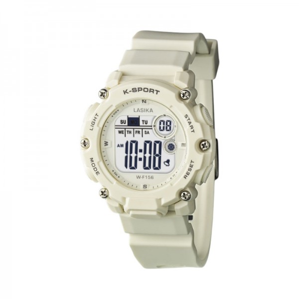 Ψηφιακό ρολόι χειρός - WF156 - Lasika - 115143 - White