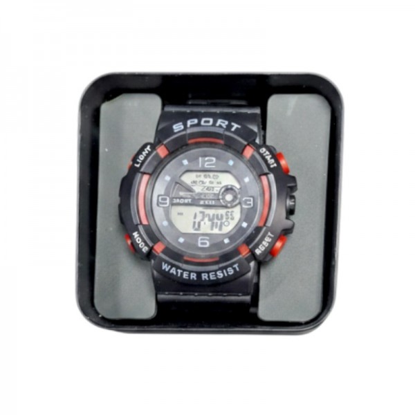 Ψηφιακό ρολόι χειρός - 6859 - 115185 - Black/Red
