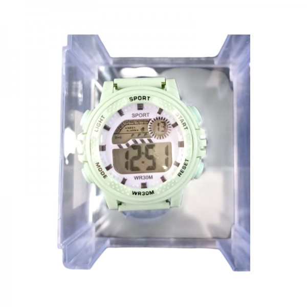 Ψηφιακό ρολόι χειρός - W19 - 115191 - Light Green Ψηφιακό ρολόι χειρός - W19 - 115191 - Light Green