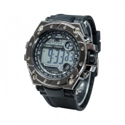 Ψηφιακό ρολόι χειρός - SH2132 - 115183 - Black/Silver
